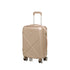 Trolley bagaglio a mano beige in ABS Govago, Valigie, SKU o912000325, Immagine 0